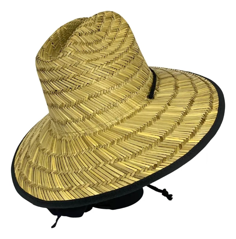 SOMBRERO DE PAJA UNISEX CON TIRA AJUSTABLE - 4