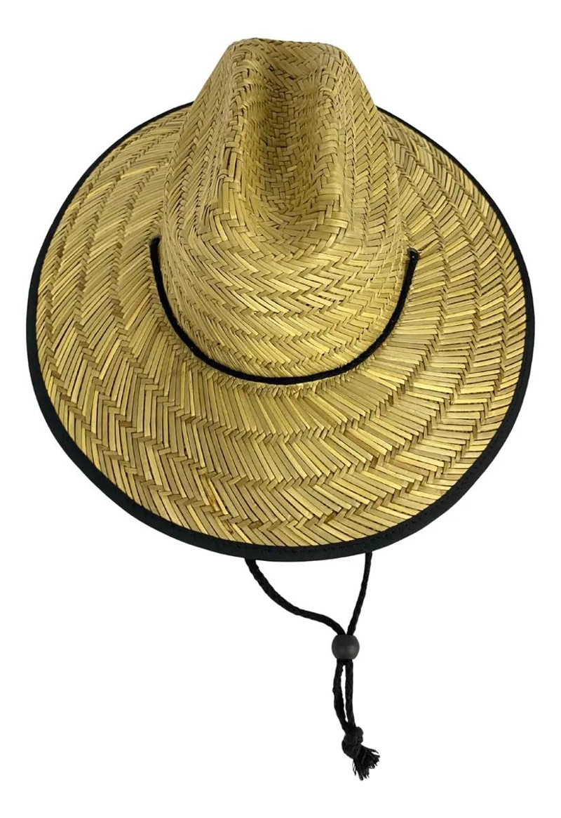 SOMBRERO DE PAJA UNISEX CON TIRA AJUSTABLE - 5