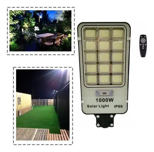 FOCO SOLAR LED 1000W ALTA POTENCIA PARA EXTERIOR - 3
