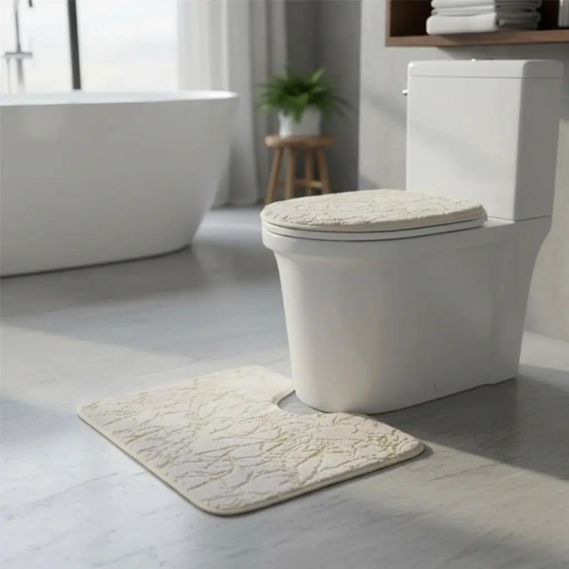 ALFOMBRA DE BAÑO RECTANGULAR 80X50 CM 3 EN 1 - 2