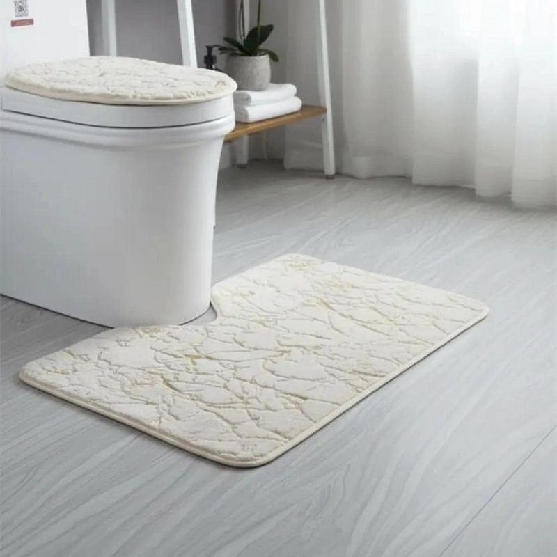 ALFOMBRA DE BAÑO RECTANGULAR 80X50 CM 3 EN 1 - 3