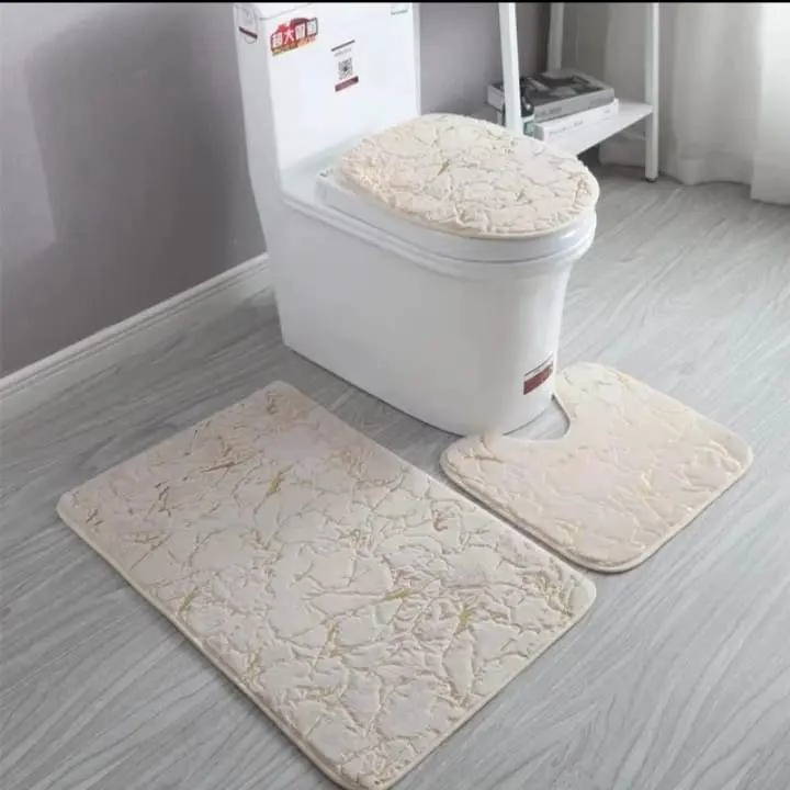 ALFOMBRA DE BAÑO RECTANGULAR 80X50 CM 3 EN 1 - 4