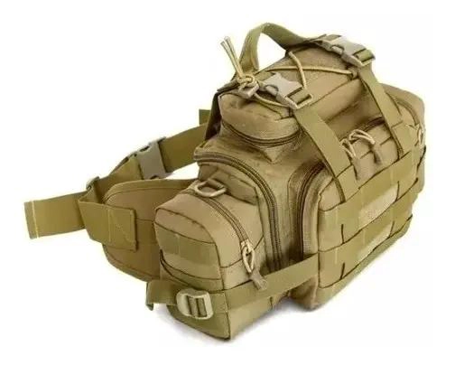 BOLSO BANANO TACTICO MILITAR GRANDE TIPO BOTIQUIN - 1