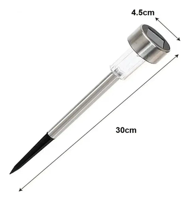 SET 10 ESTACAS LED SOLAR PARA JARDIN - 4