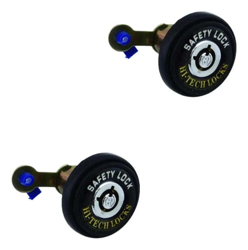 SET DE 2 CERRADURAS DE SEGURIDAD PARA AUTO - 1
