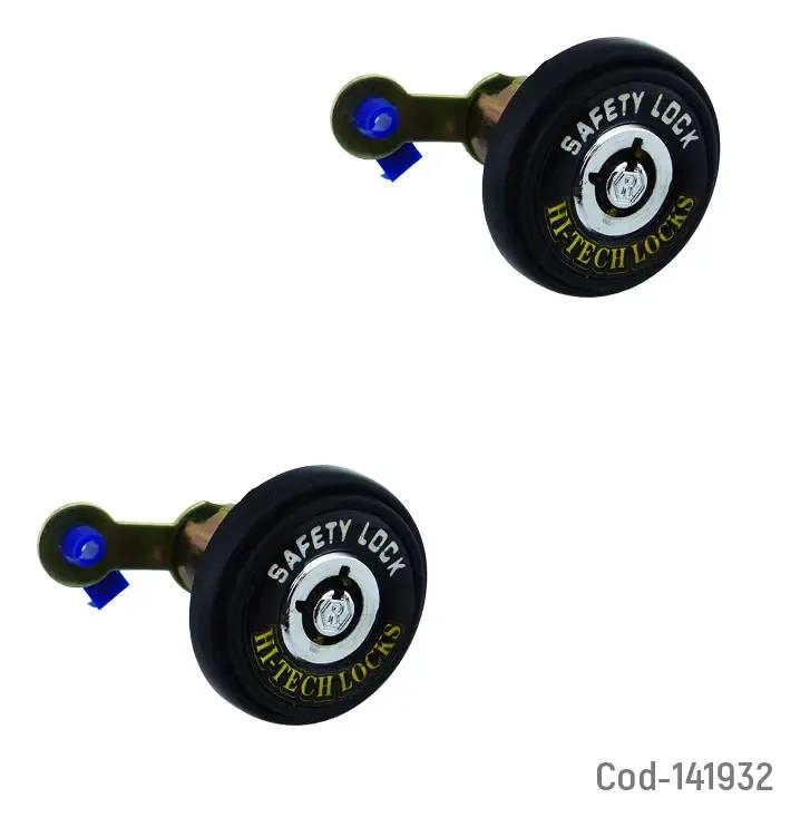 SET DE 2 CERRADURAS DE SEGURIDAD PARA AUTO - 2