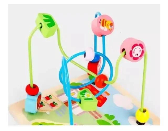 CAJA DIDACTICA DE MOTRICIDAD CON PIZARRA PARA NIÑOS - 2