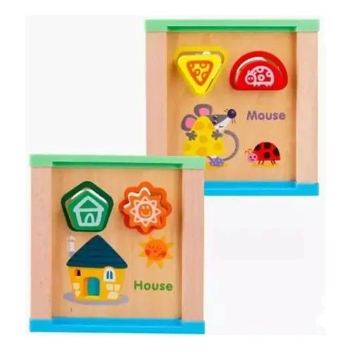 CAJA DIDACTICA DE MOTRICIDAD CON PIZARRA PARA NIÑOS - 4