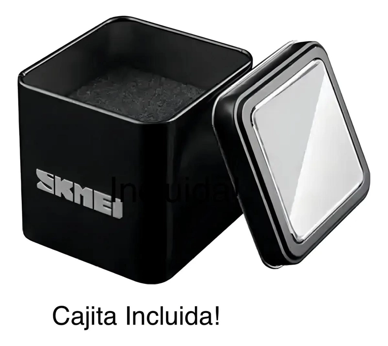 RELOJ DIGITAL PARA HOMBRE CON CORREA ROJA - 2