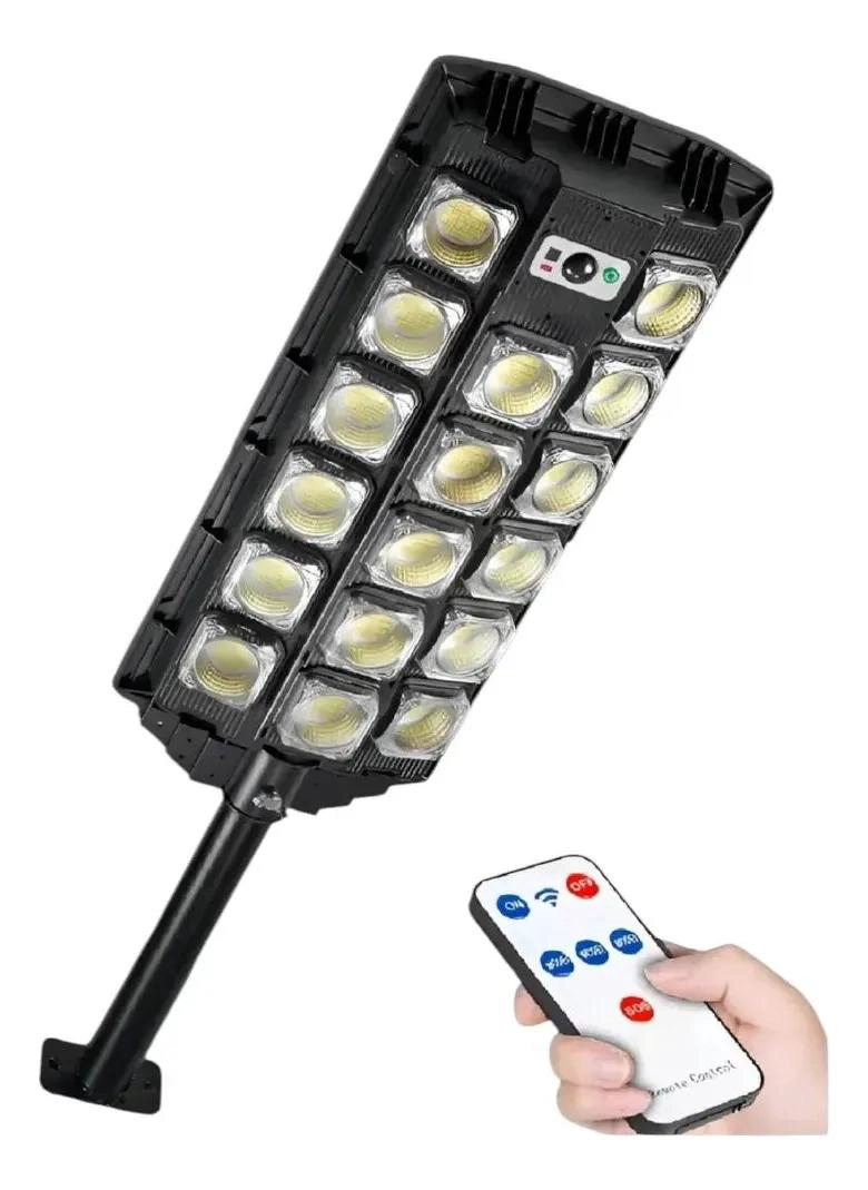 PACK 3 FOCOS SOLARES LED 1000W EXTERIOR IP65 CON SENSOR - 3