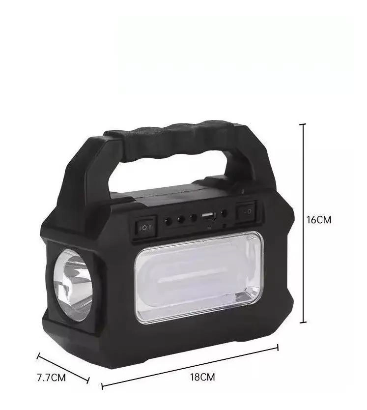 KIT SOLAR DE EMERGENCIA PARA CAMPING CON AMPOLLETAS 220V - 2