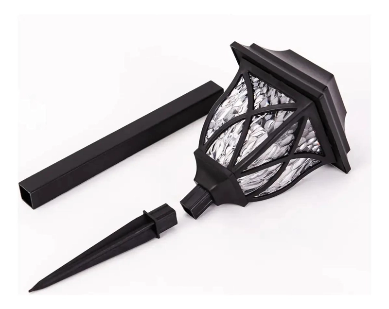 FAROLES SOLARES PARA JARDIN 6 UNIDADES - 3