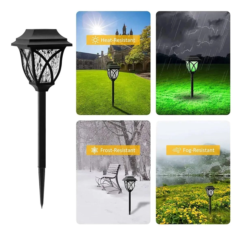 FAROLES SOLARES PARA JARDIN 6 UNIDADES - 4