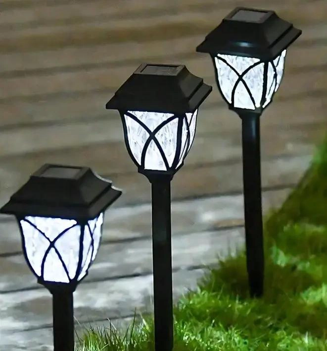 FAROLES SOLARES PARA JARDIN 6 UNIDADES - 5