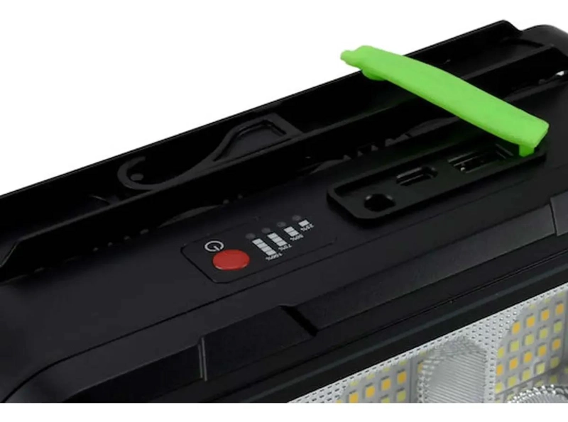 LAMPARA DE EMERGENCIA RECARGABLE CON FOCO SOLAR - 3