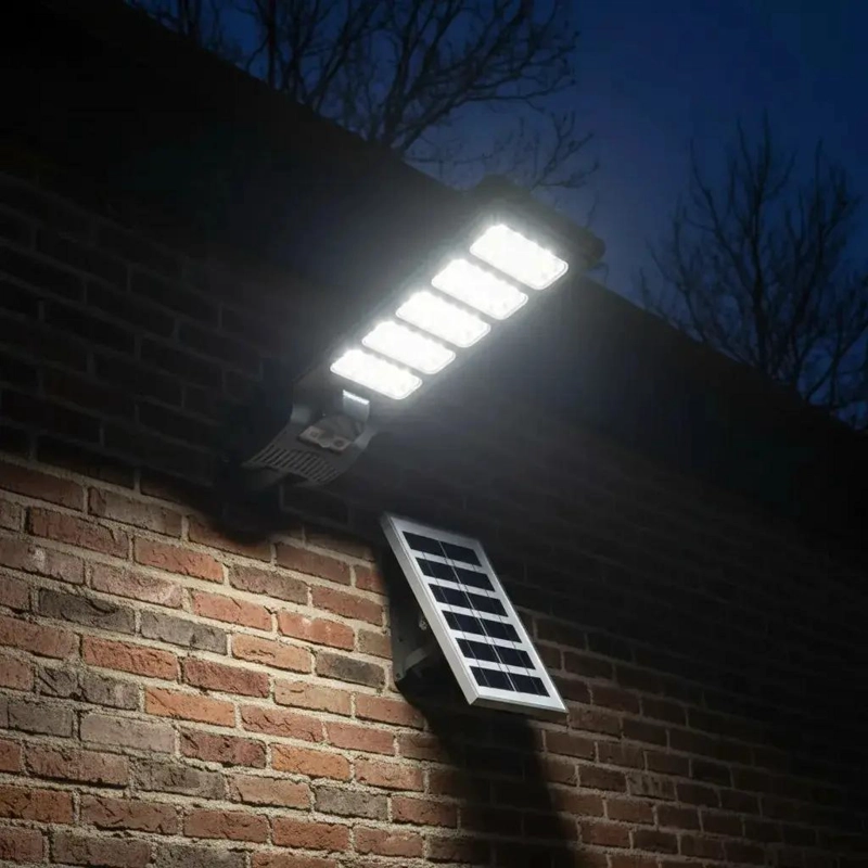 FOCO SOLAR RECARGABLE 500W IP65 PACK 2 UNIDADES - 4