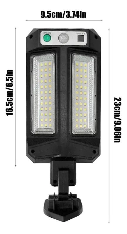 4 FOCOS MINI SOLAR PARA PARED CON SENSOR - 5