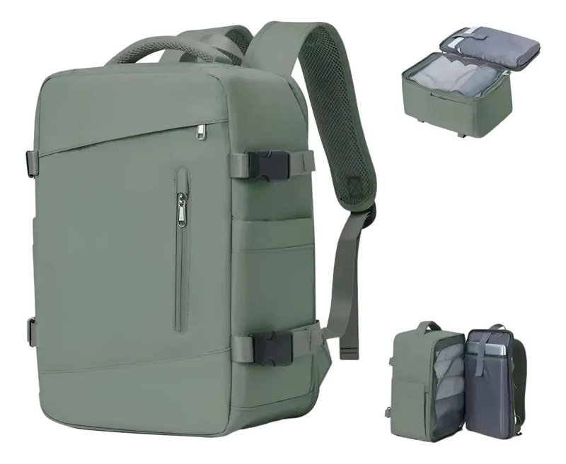 MOCHILA IMPERMEABLE ESPACIOSA PARA CABINA DE AVION - 3