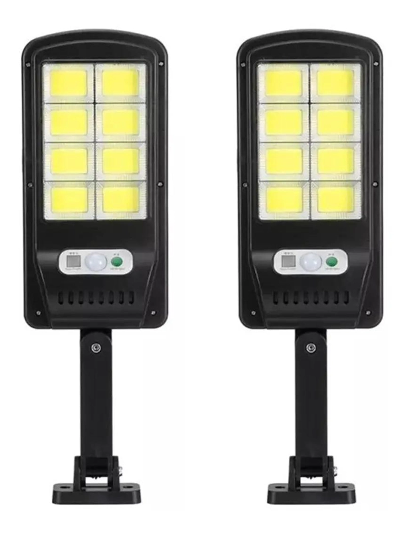 PACK 2 FOCOS SOLARES LED EXTERIOR CON SENSOR DE MOVILIDAD - 1
