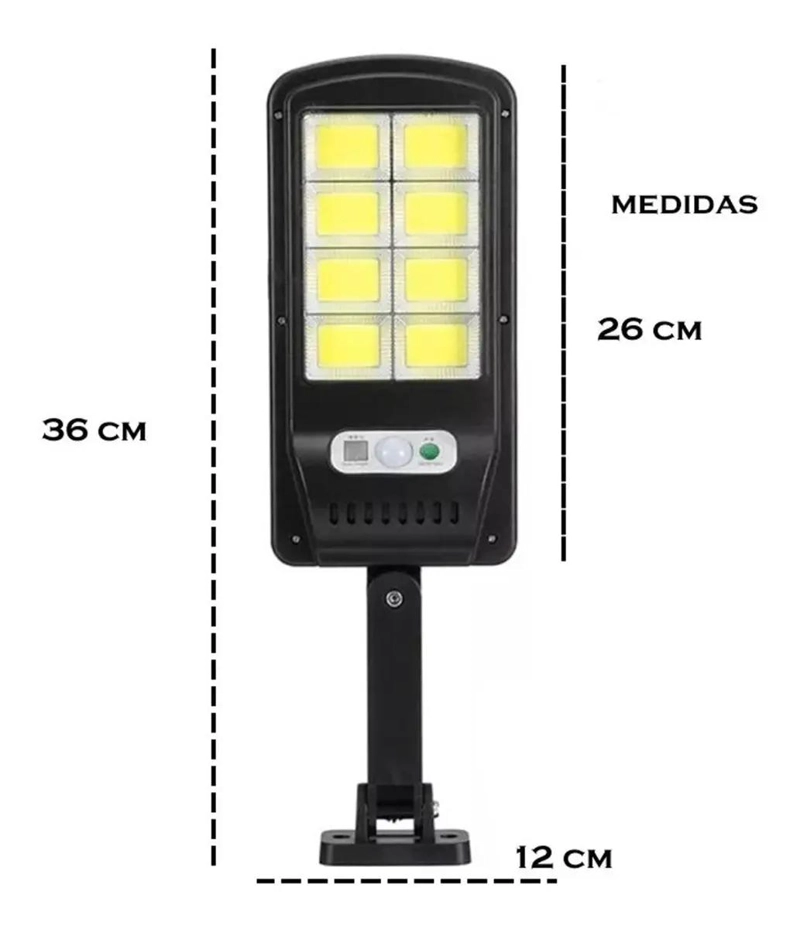 PACK 2 FOCOS SOLARES LED EXTERIOR CON SENSOR DE MOVILIDAD - 3
