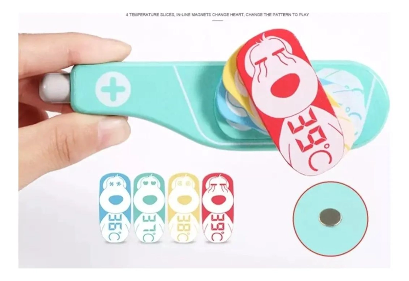 SET JUEGO DE ROLES DOCTOR Y DENTISTA EN MADERA PARA NIÑOS - 4