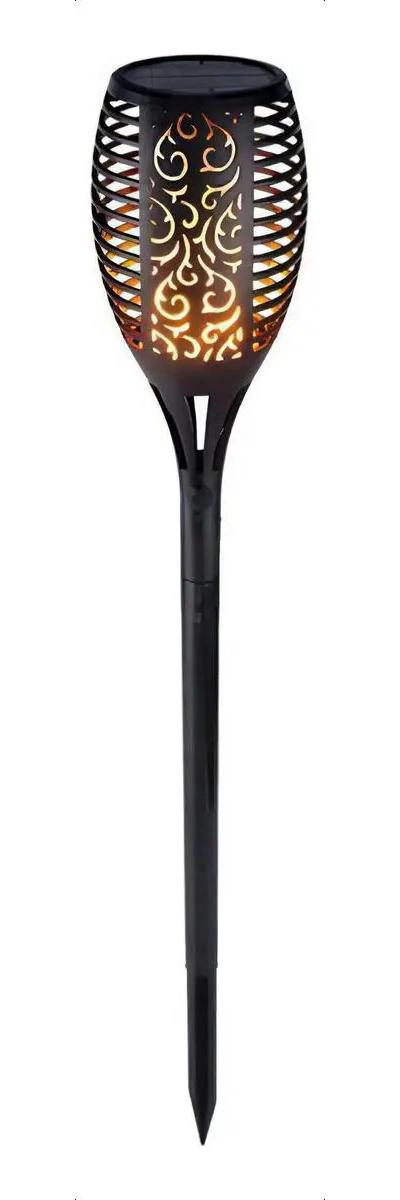 PACK 4 ESTACAS PARA LAMPARAS SOLARES LED NEGRAS - 4