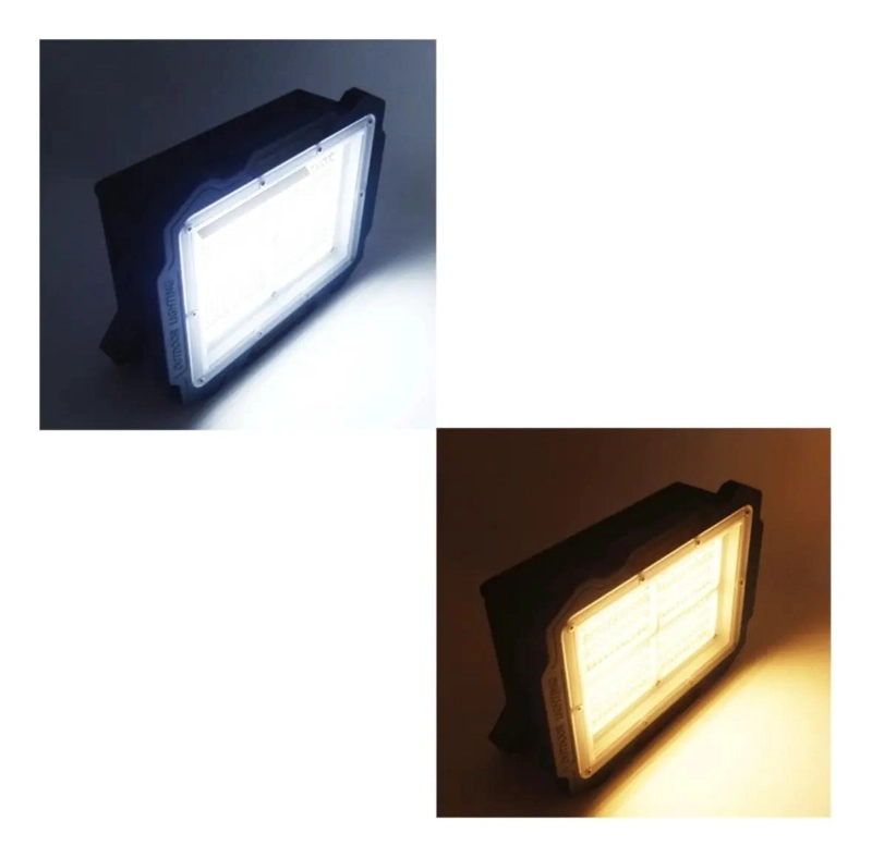 PROYECTOR SOLAR CON 3 PANELES Y 336 LEDS - 3