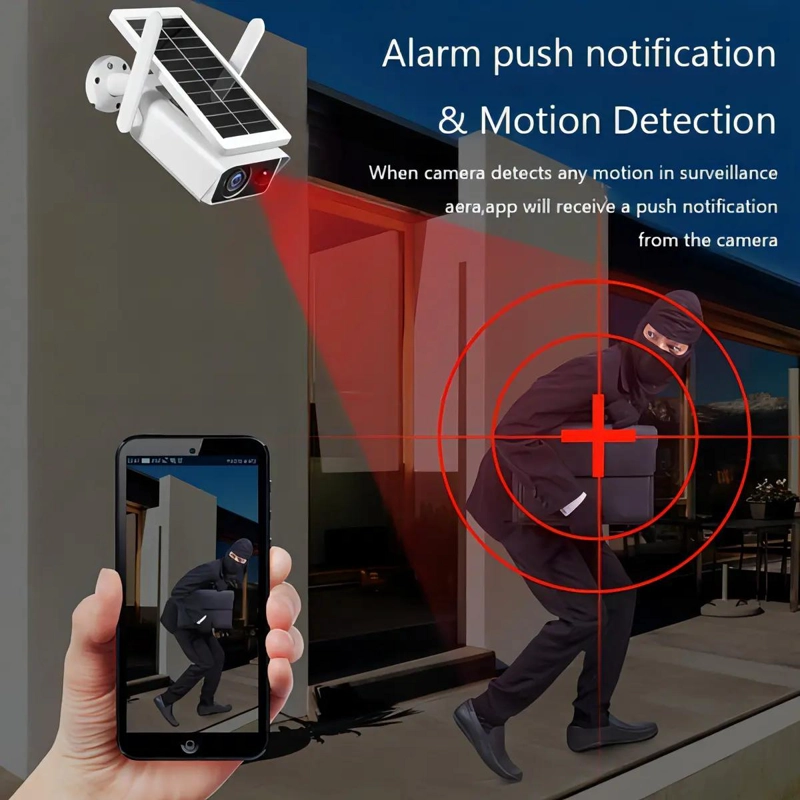 CAMARA DE SEGURIDAD SOLAR EXTERIOR 1080P - 3