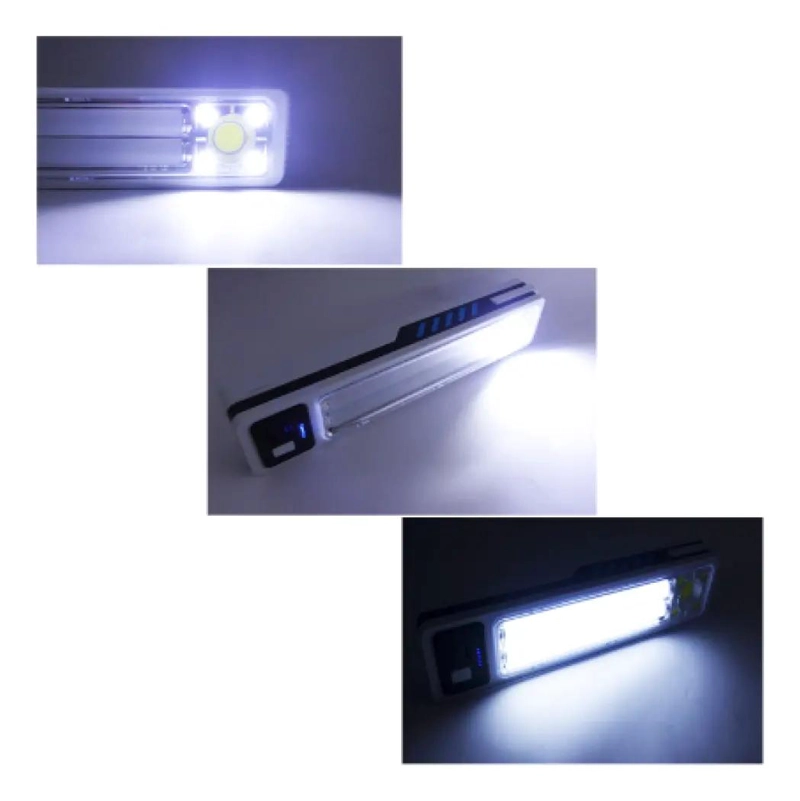 LAMPARA LED RECARGABLE 30W CON CARGA USB Y SOLAR - 3