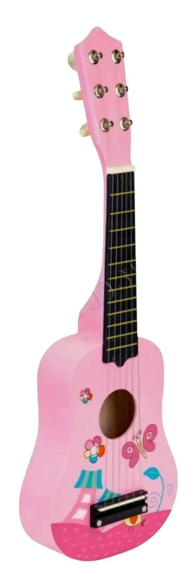 GUITARRA DIDACTICA DE MADERA PARA NIÑOS - 3