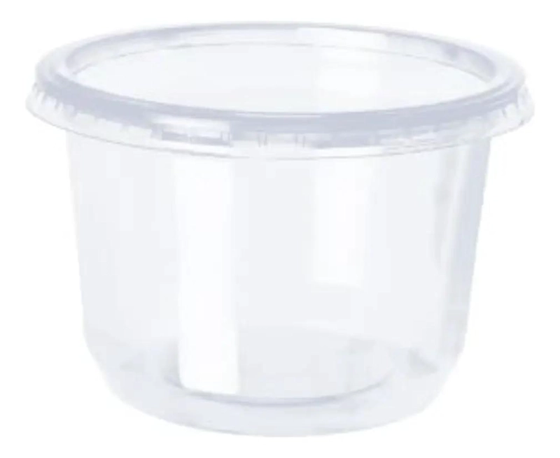 CONTENEDOR PLASTICO 500ML CON TAPA 50 UNIDADES - 3