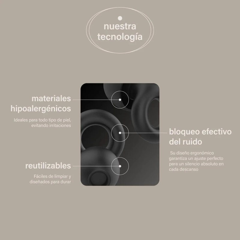 TAPONES PARA OIDOS 28 DB CON CERTIFICACION - 3