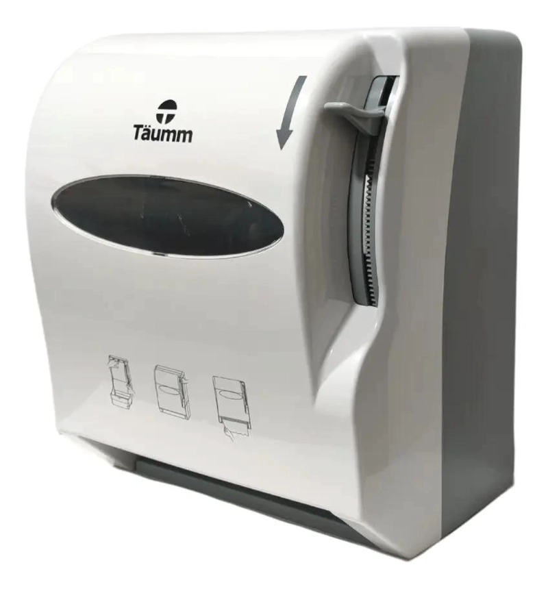 DISPENSADOR DE PAPEL CON PALANCA PARA BAÑO - 2