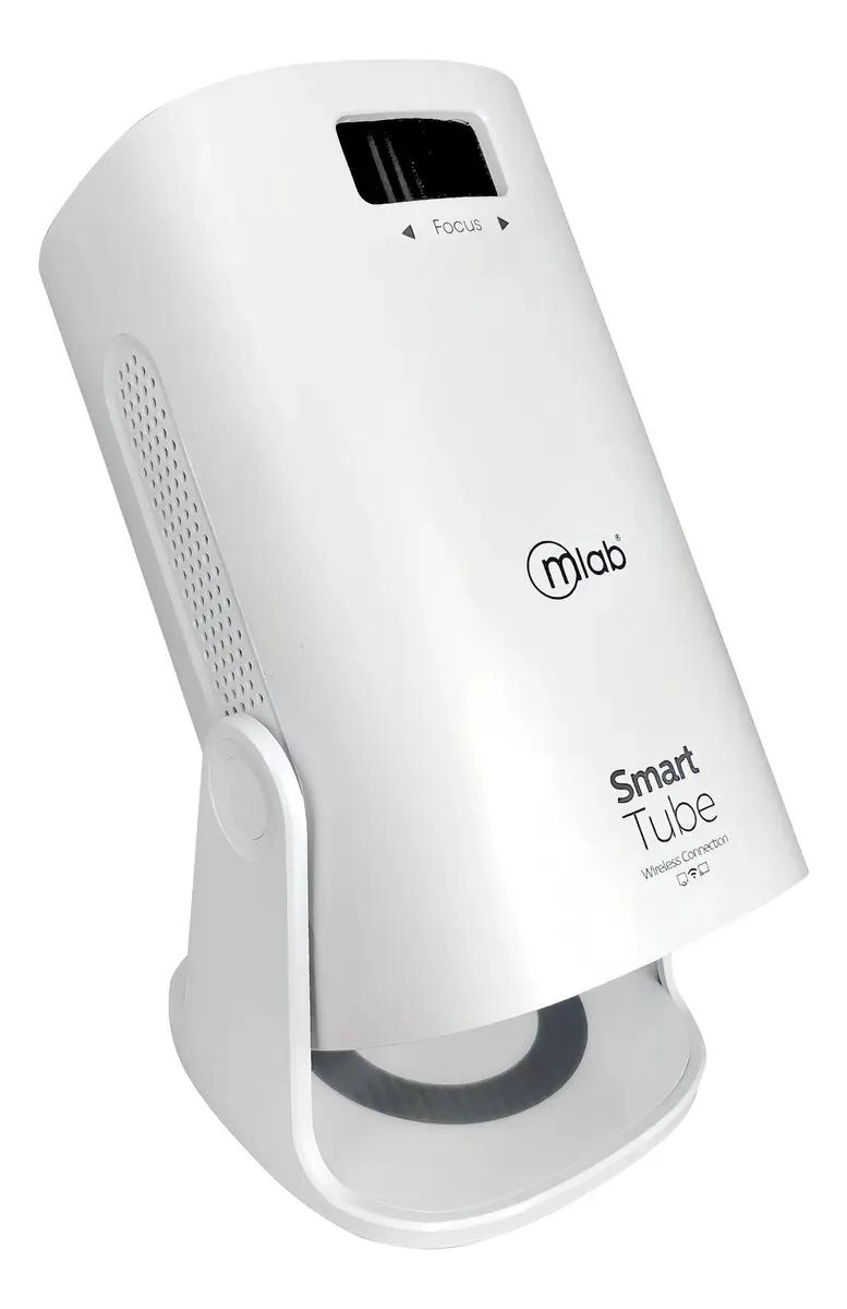 PROYECTOR SMART TUBE WIFI BLUETOOTH 1080P BLANCO - 2