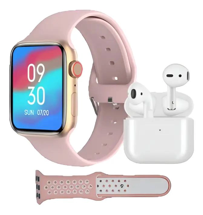 GENÉRICO SMARTWATCH SERIES 10 S1000 CON AURICULARES Y CORREAS