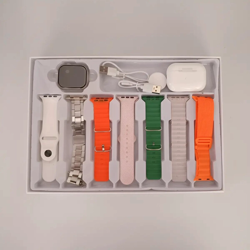 SMARTWATCH SERIES 10 S1000 CON AURICULARES Y CORREAS - 3