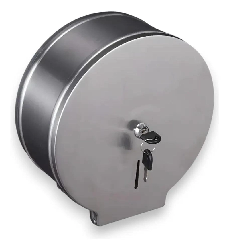 DISPENSADOR INDUSTRIAL DE PAPEL HIGIE NICO ACERO INOX - 2