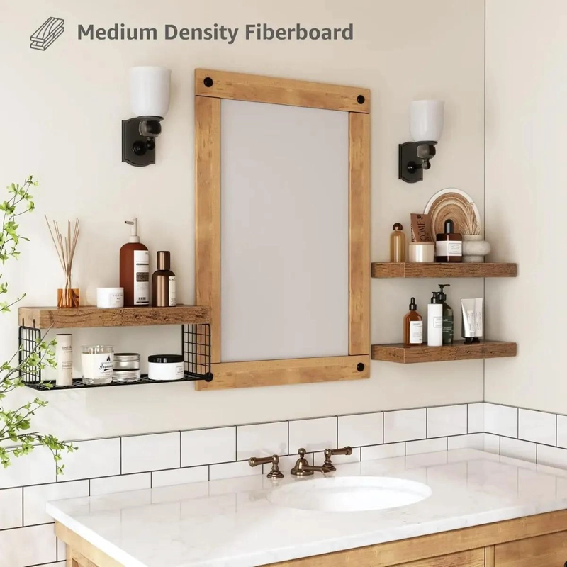 SET DE 3 ESTANTES FLOTANTES PARA BAÑO - 5