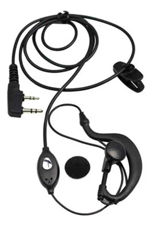 GENÉRICO SET 5 AURICULARES 2 PINES CON PTT PARA RADIO