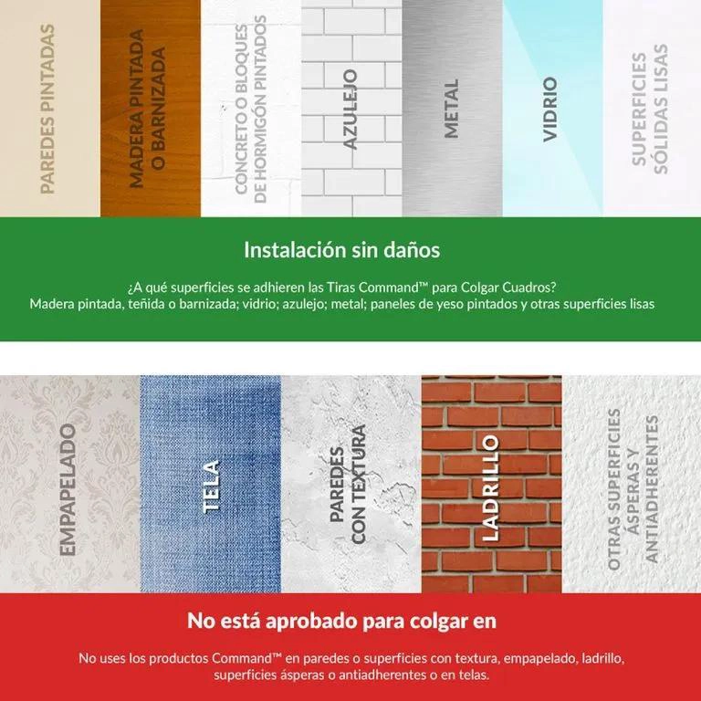 GANCHO DOBLE ADHESIVO NEGRO OPACO PARA PARED - 4
