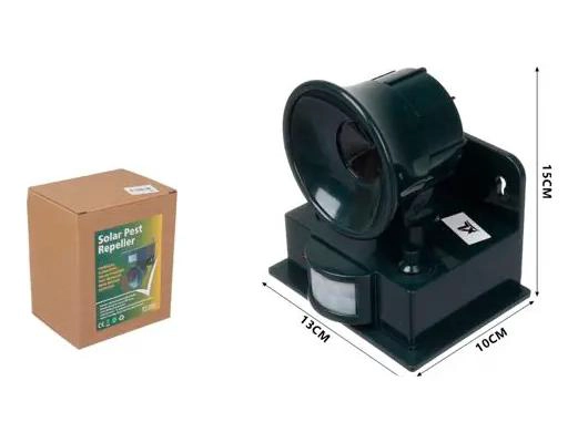 REPELENTE SOLAR MULTIFUNCIONAL PARA PLAGAS Y PALOMAS - 2
