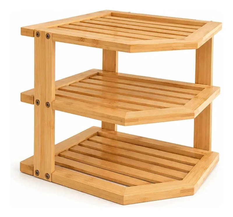 REPISA MODULAR 3 NIVELES PARA BAÑO Y COCINA - 1