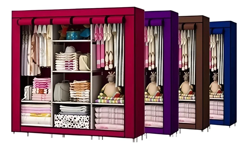 ARMARIO CLOSET ROPERO ARMABLE GRANDE ORGANIZADOR - 2