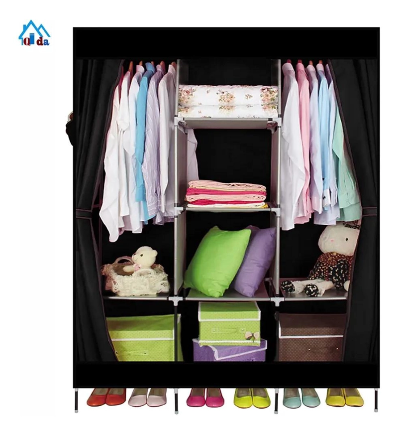ARMARIO CLOSET ROPERO ARMABLE GRANDE ORGANIZADOR - 5