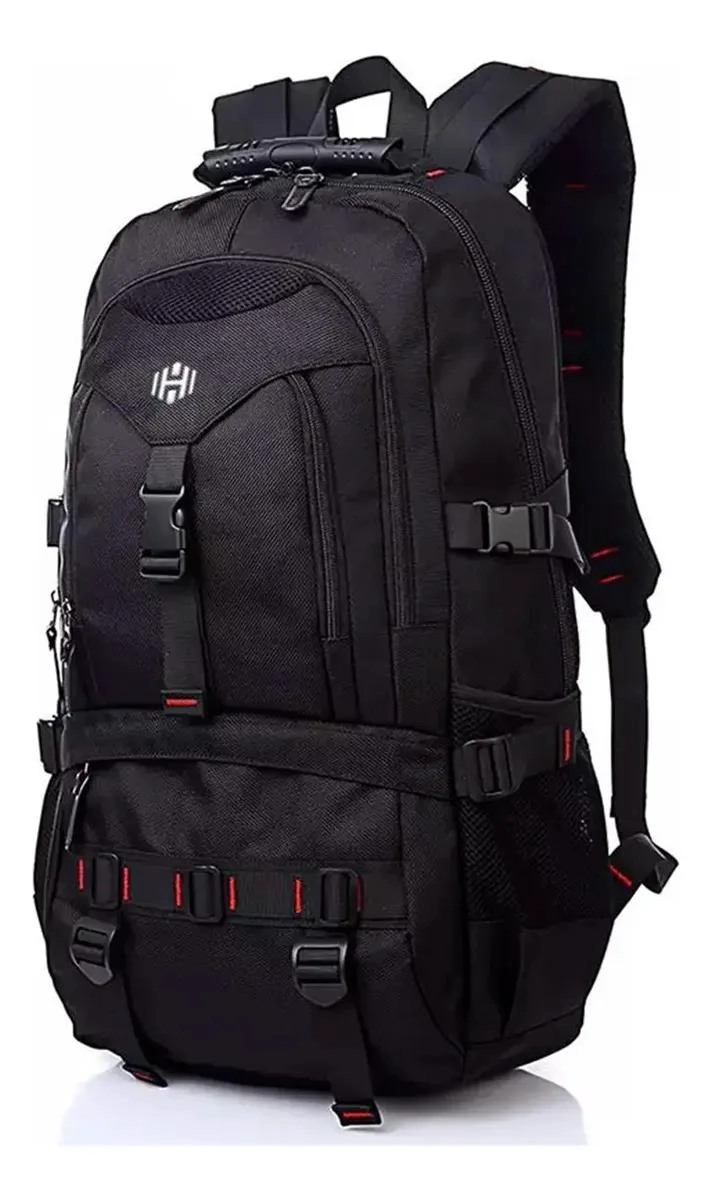 MOCHILA IMPERMEABLE PARA NOTEBOOK EN NYLON RESISTENTE - 2