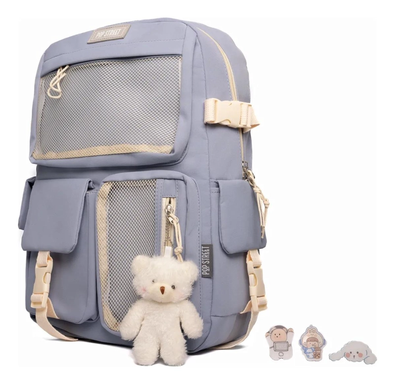 MOCHILA URBANA AZUL ACERO PARA NOTEBOOK 15' - 2