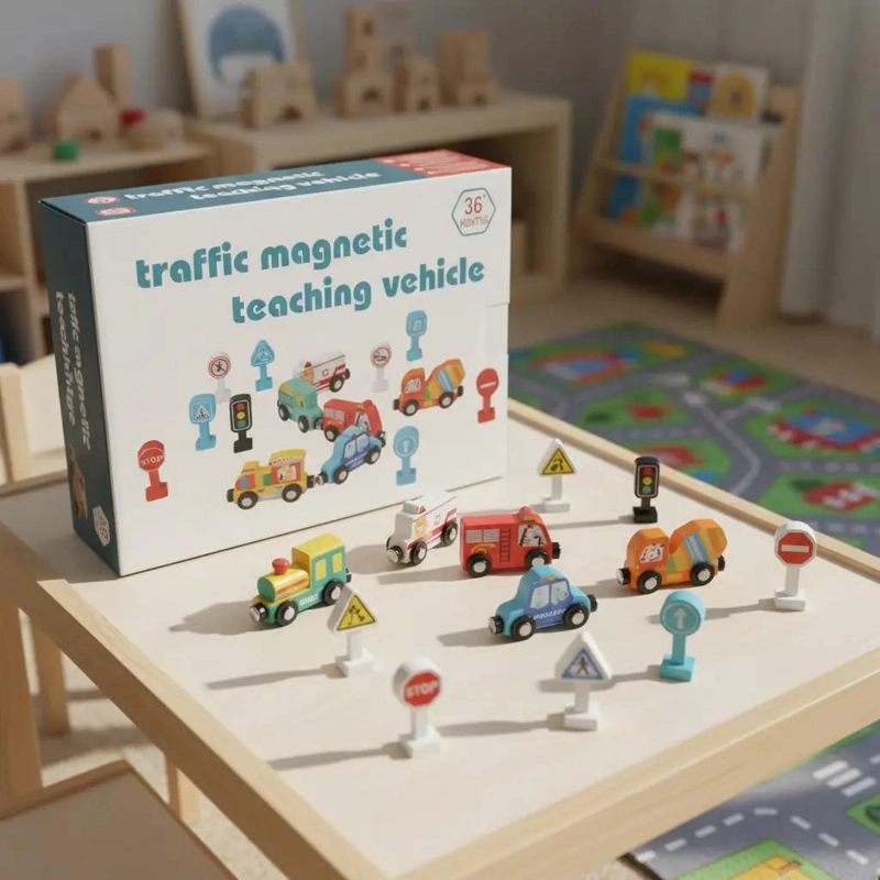 AUTOS MAGNE TICOS PARA ENSEÑANZA DE TRAFICO - 1