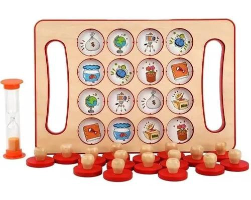 JUEGO DE MEMORIA INFANTIL EN MADERA - 1