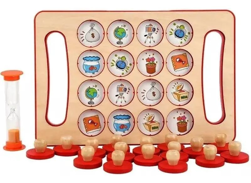 JUEGO DE MEMORIA INFANTIL EN MADERA - 2