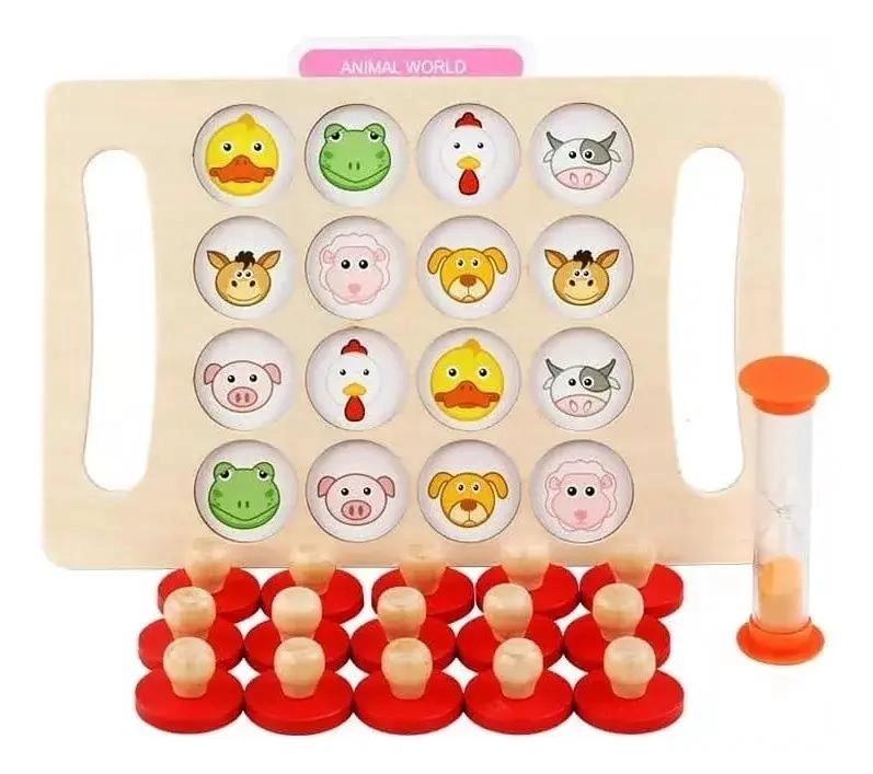 JUEGO DE MEMORIA INFANTIL EN MADERA - 3